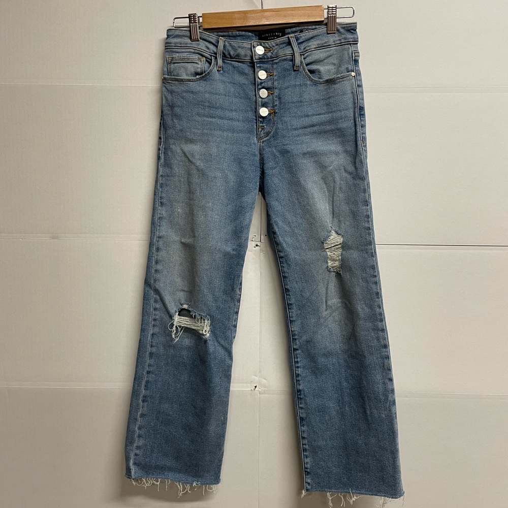 Sanctuary Wide Leg Crop Denim